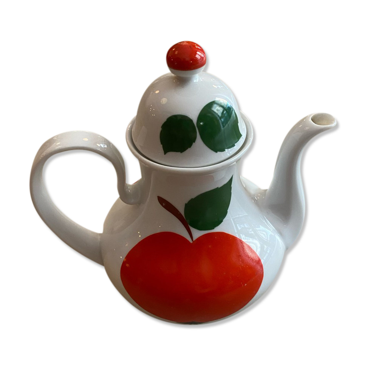 Porcelain teapot