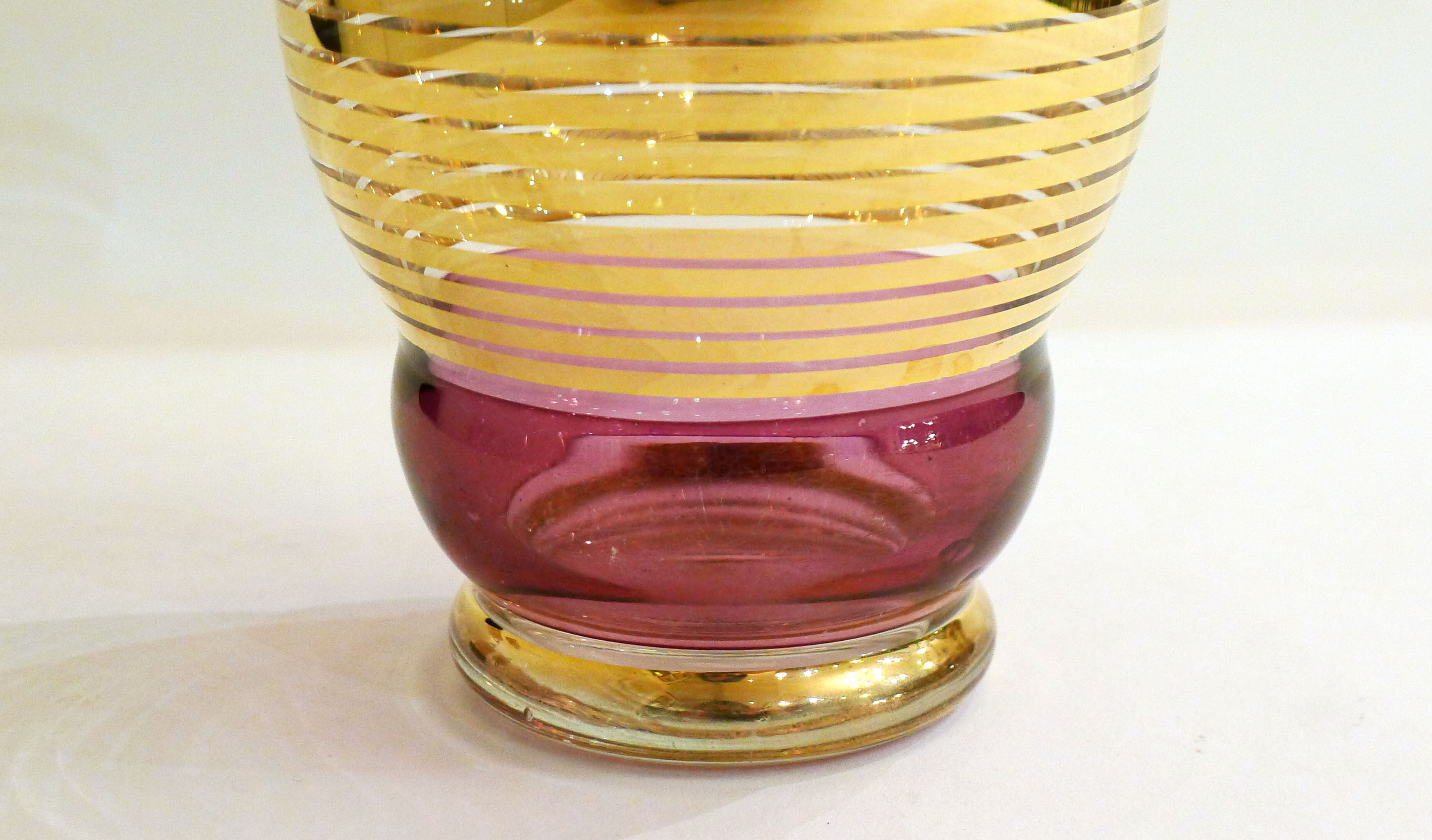 Golden verma vase 1950's