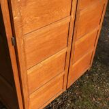 Parisian wardrobe two doors by René Gabriel