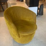 Fauteuil bultex pivotant velours