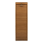 Wooden filing cabinet from the 1970s.