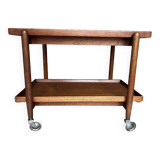 Danish Furnituremakers Scandinavian Teak Serving Trolley