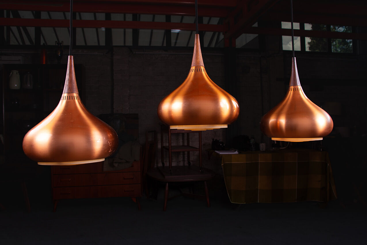 Triple Danish suspension, Metal and Rosewood, Jo Hammerborg.