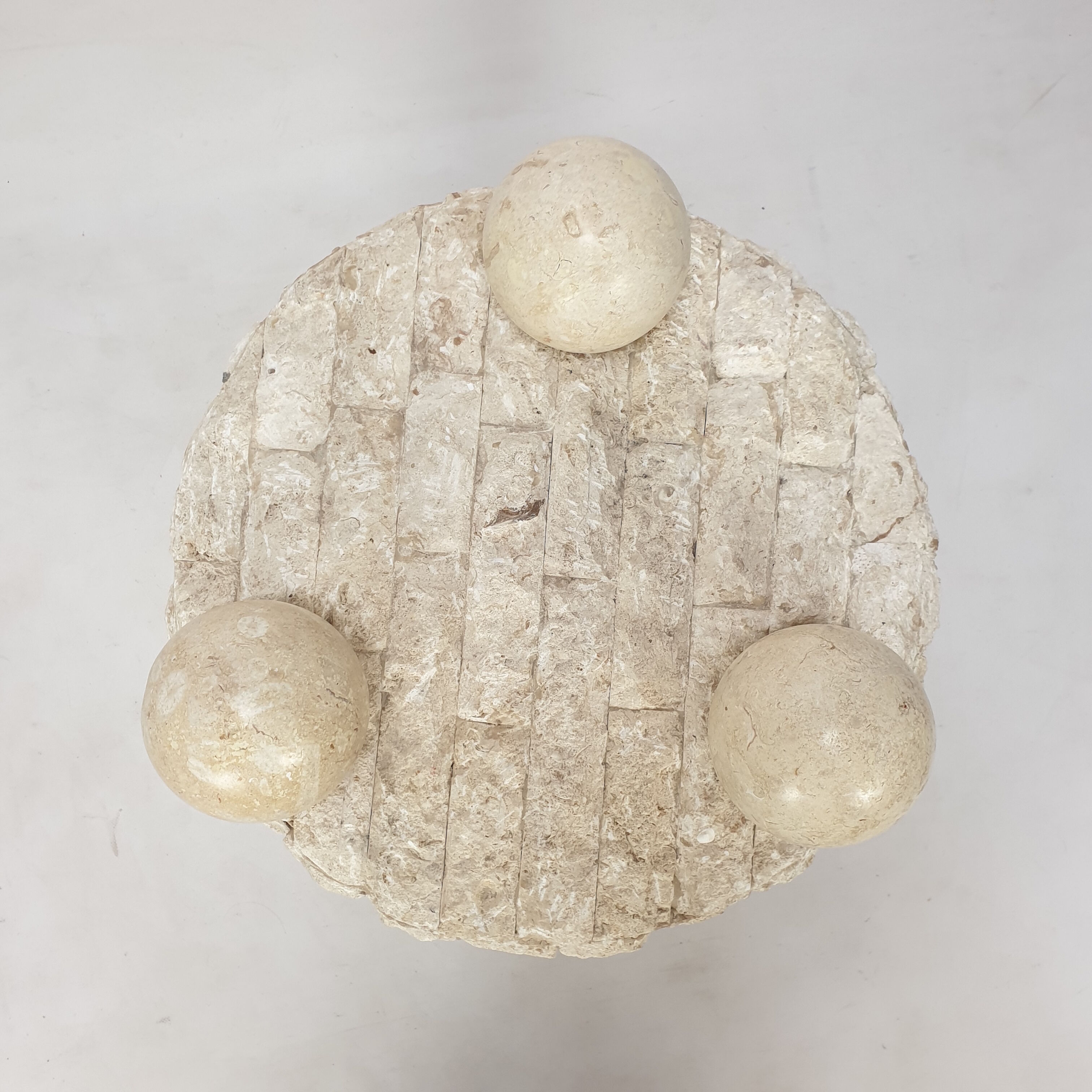 Magnussen Ponte Travertine Coffee Table, 1980s