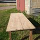 Ancienne grande table de ferme circa 1950
