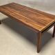 Table basse palissandre design scandinave 1950.