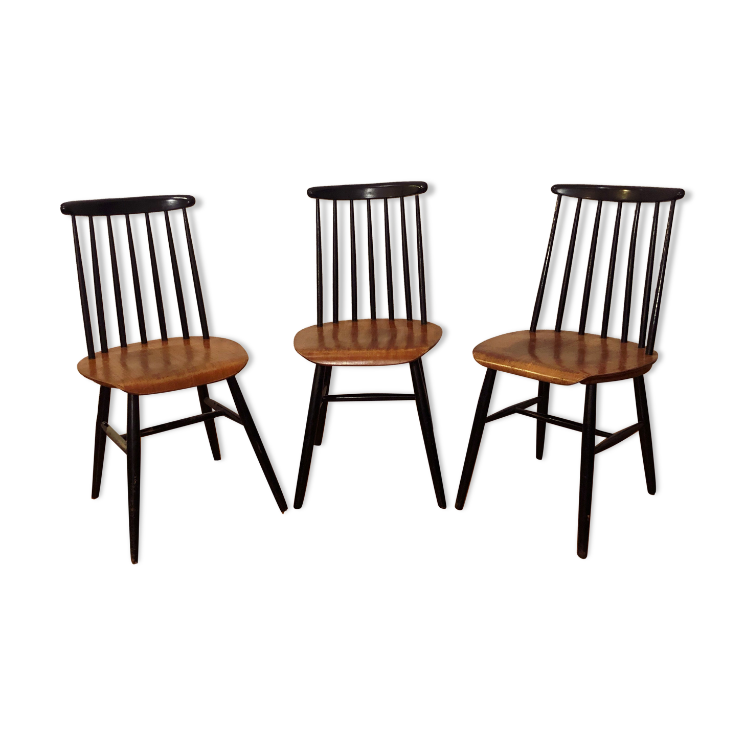 Ilmari Tapiovaara 3 chairs series