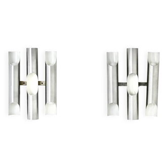 Pair of Fuga wall lights by Maija Liisa Komulainen for Raak, 1970s