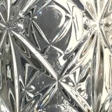Vase tchèque en verre de bohème