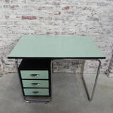Vintage desk with formica top, Torck