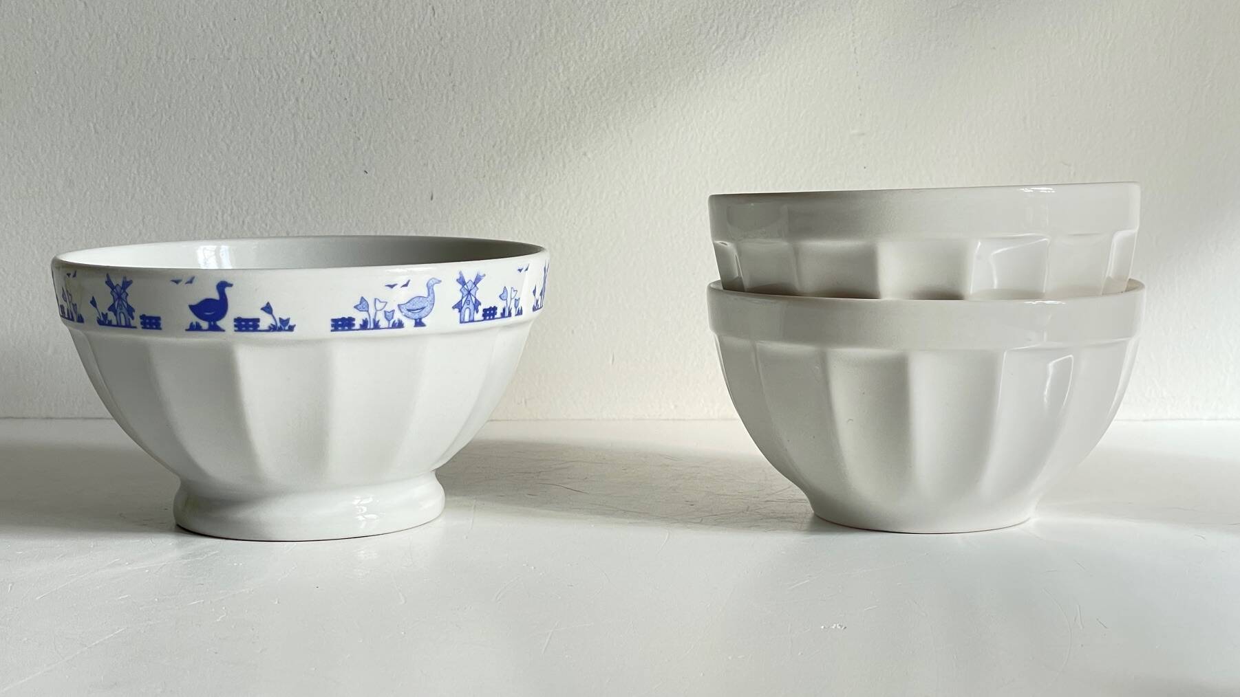 3 Earthenware Bowls by SATURNIA Italy