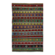 Kilim Oushak vintage multicoloured striped 250 x 163 cm