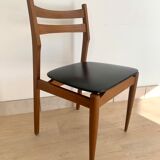 Series of 6 vintage chairs