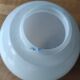 Globe de lampe en opaline moulé diamètre 16 cm