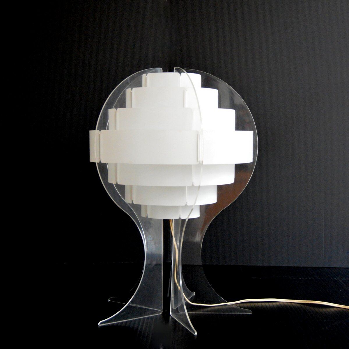 Danish table lamp by Flemming Brylle - Preben Jacobsen vintage 1960s