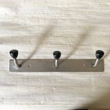 Industrial wall coat rack, 50s