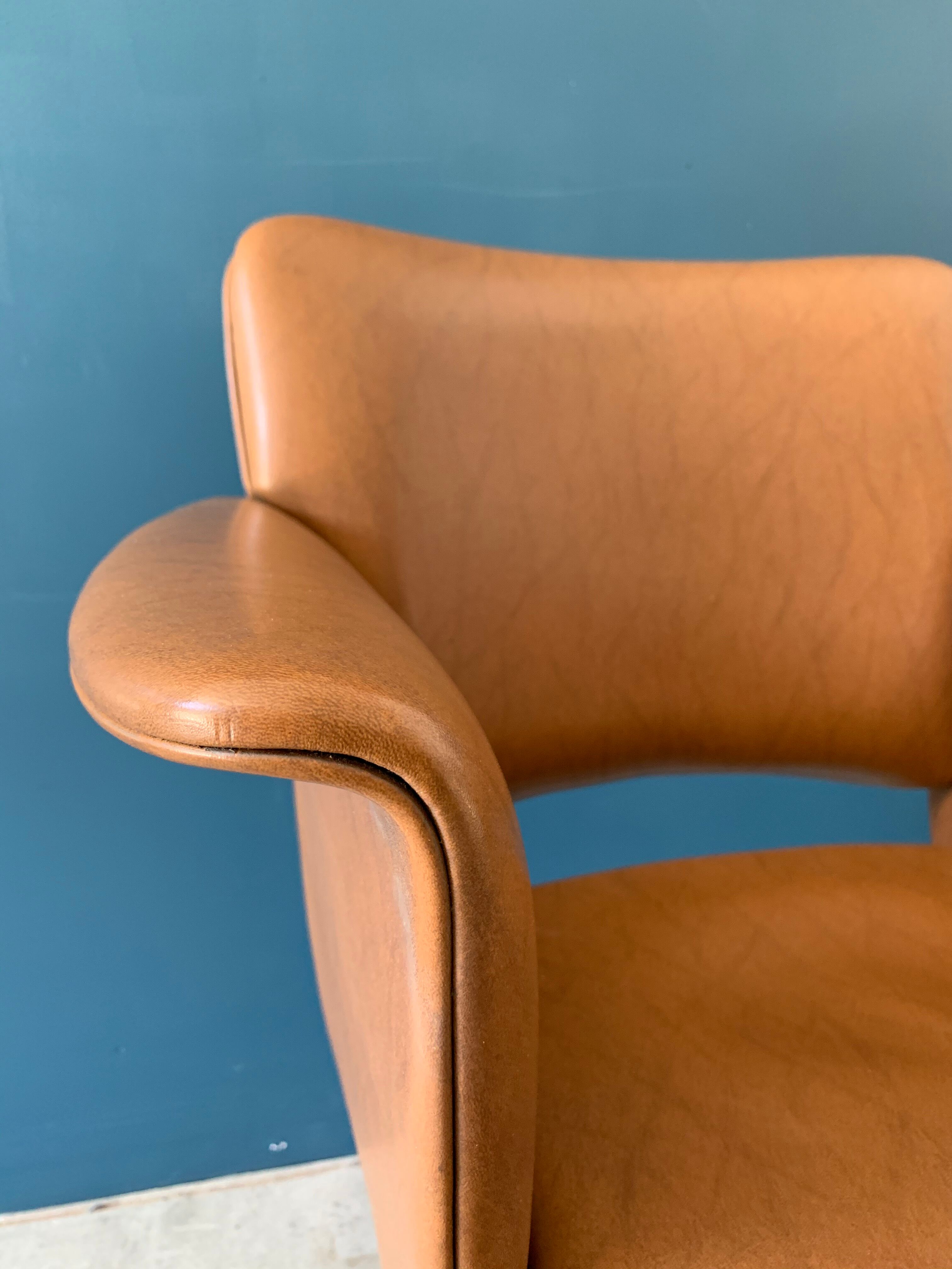 Vintage skai armchair