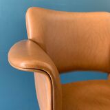 Vintage skai armchair
