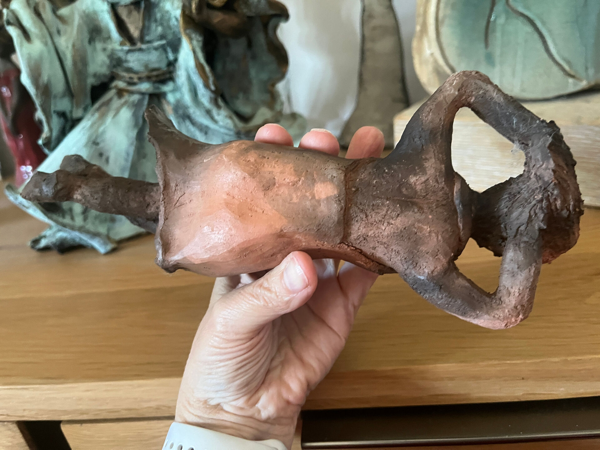 Sculpture terre cuite