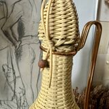 Scoubidou bottle from the 60s