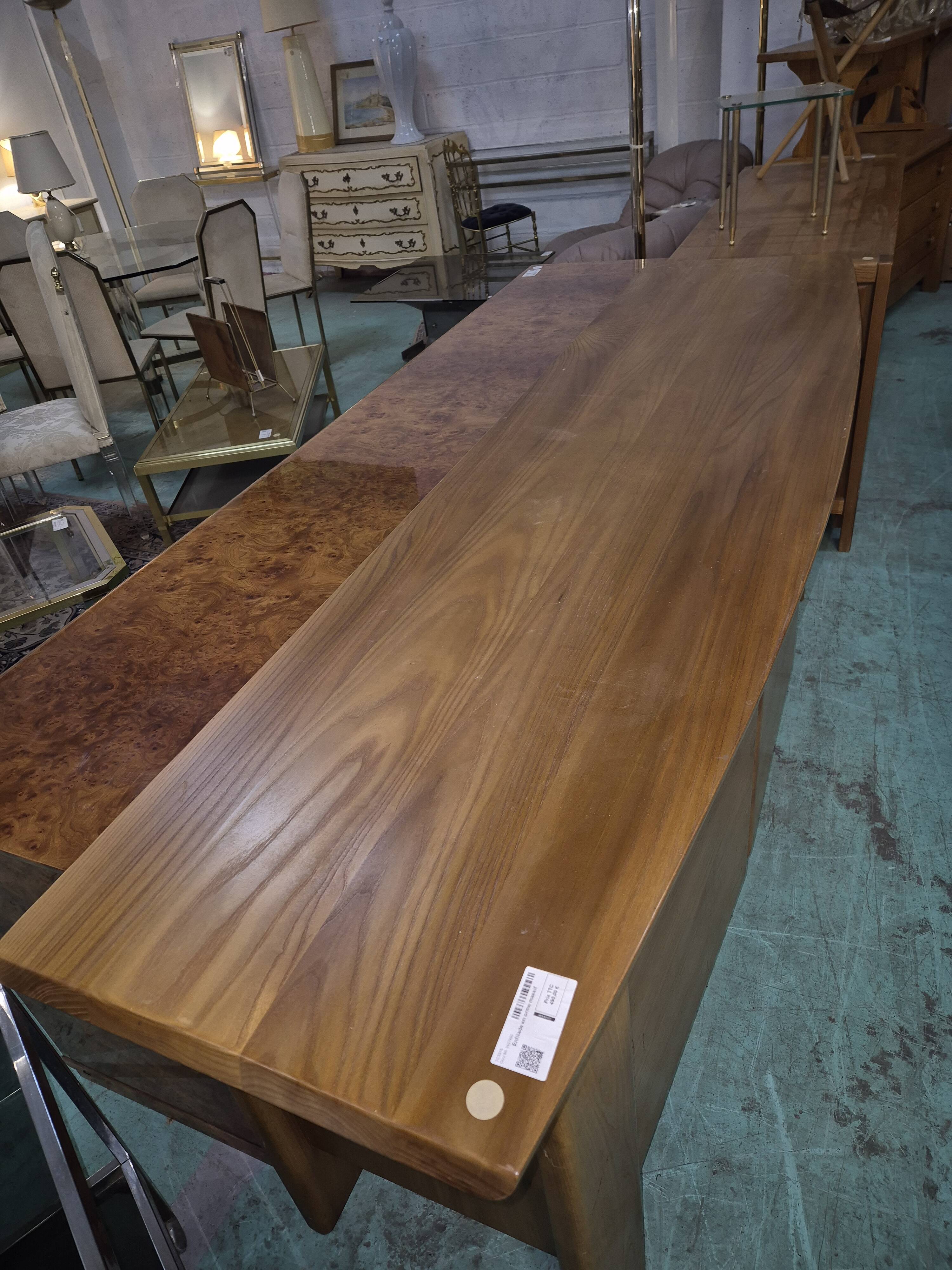 Enfilade in solid elm