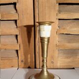 Candlestick with mother-of-pearl