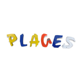 Lettres d'enseigne zinc Plages