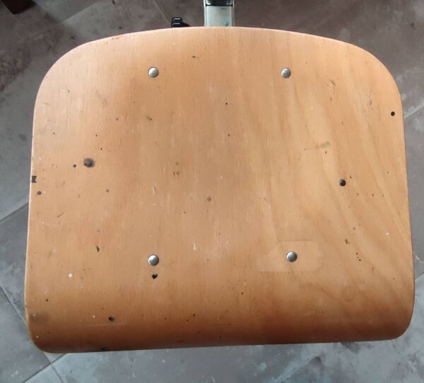 Chaise d'atelier vintage/chaise industrielle