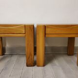 Regain elm bedside tables