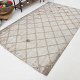 Scandinavian Wool Vintage Rug,286x172Cm