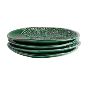 lot de 4 assiettes blanca