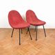 Set of Italian mid-century cocktail chairs, 1963.