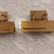 Pair of brass sconces