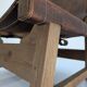 Set of 5 Spanish Leather and Oak Chairs