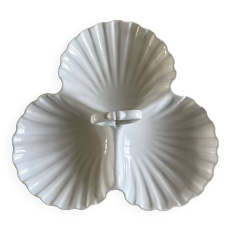 Porcelain serving dish.