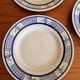 Set of 8 Dessert Plates Manufacture de Gien Garches Model