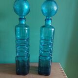 Pair of vintage 70's bottles