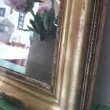Gold foil mirror 90x78