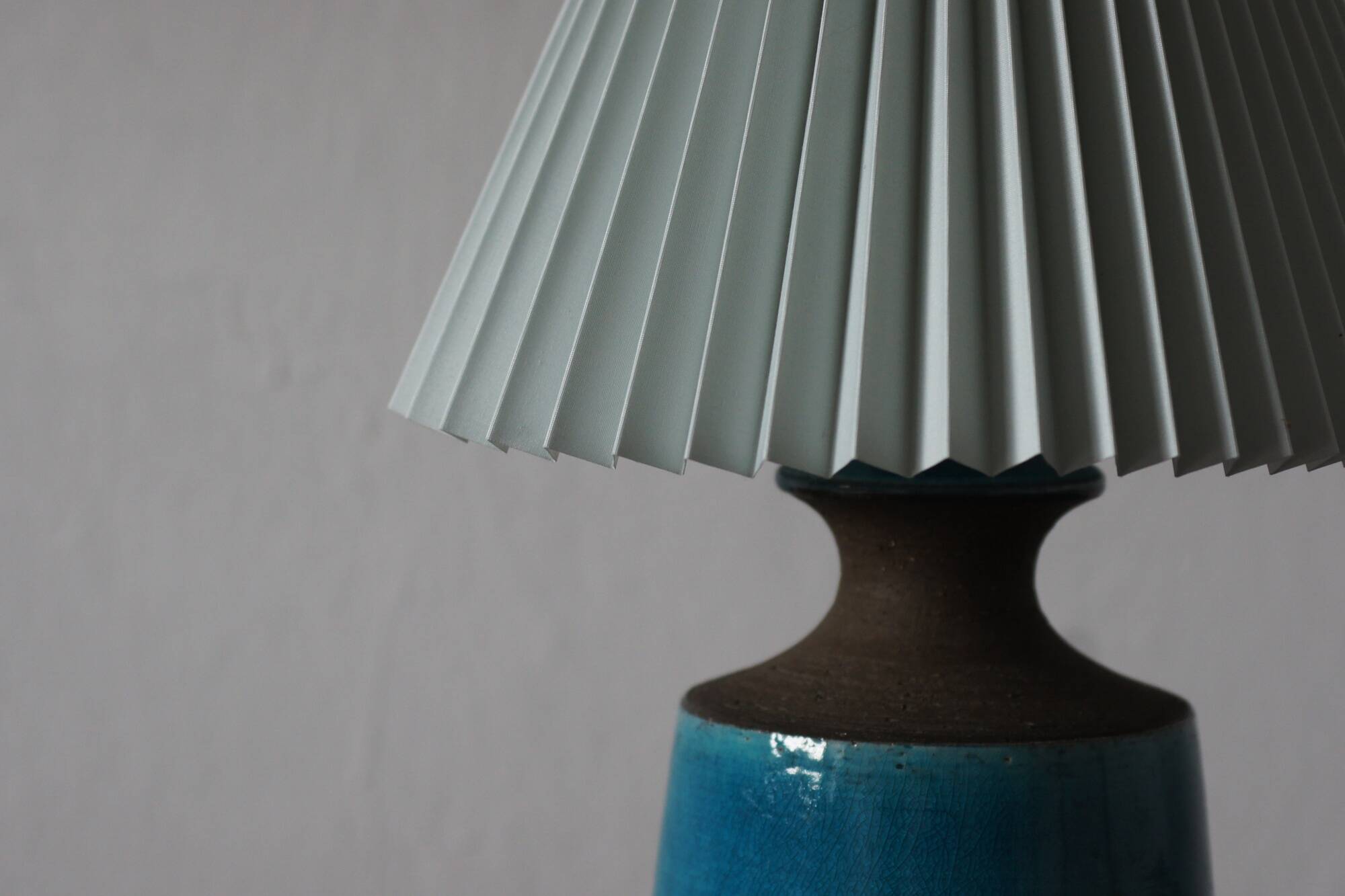 Vintage Ceramic Table Lamp, Denmark, 1960s