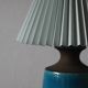 Vintage Ceramic Table Lamp, Denmark, 1960s
