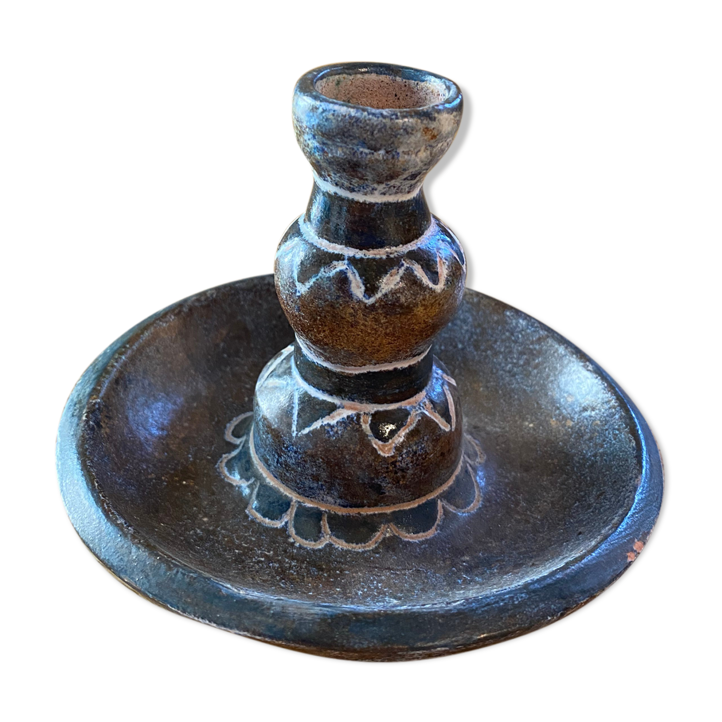 Ceramic chandelier Bernard Buffat