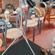 Lampadaire trépieds année 70