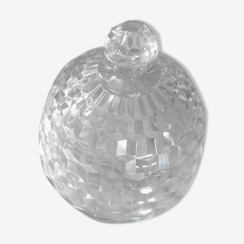 Pressed moulded glass bell