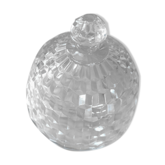 Pressed moulded glass bell