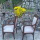 Paire de fauteuils français en Acajou d’époque restauration