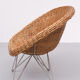 Wicker chair Design Teun Velthuizen for Urotan 1950s Holland