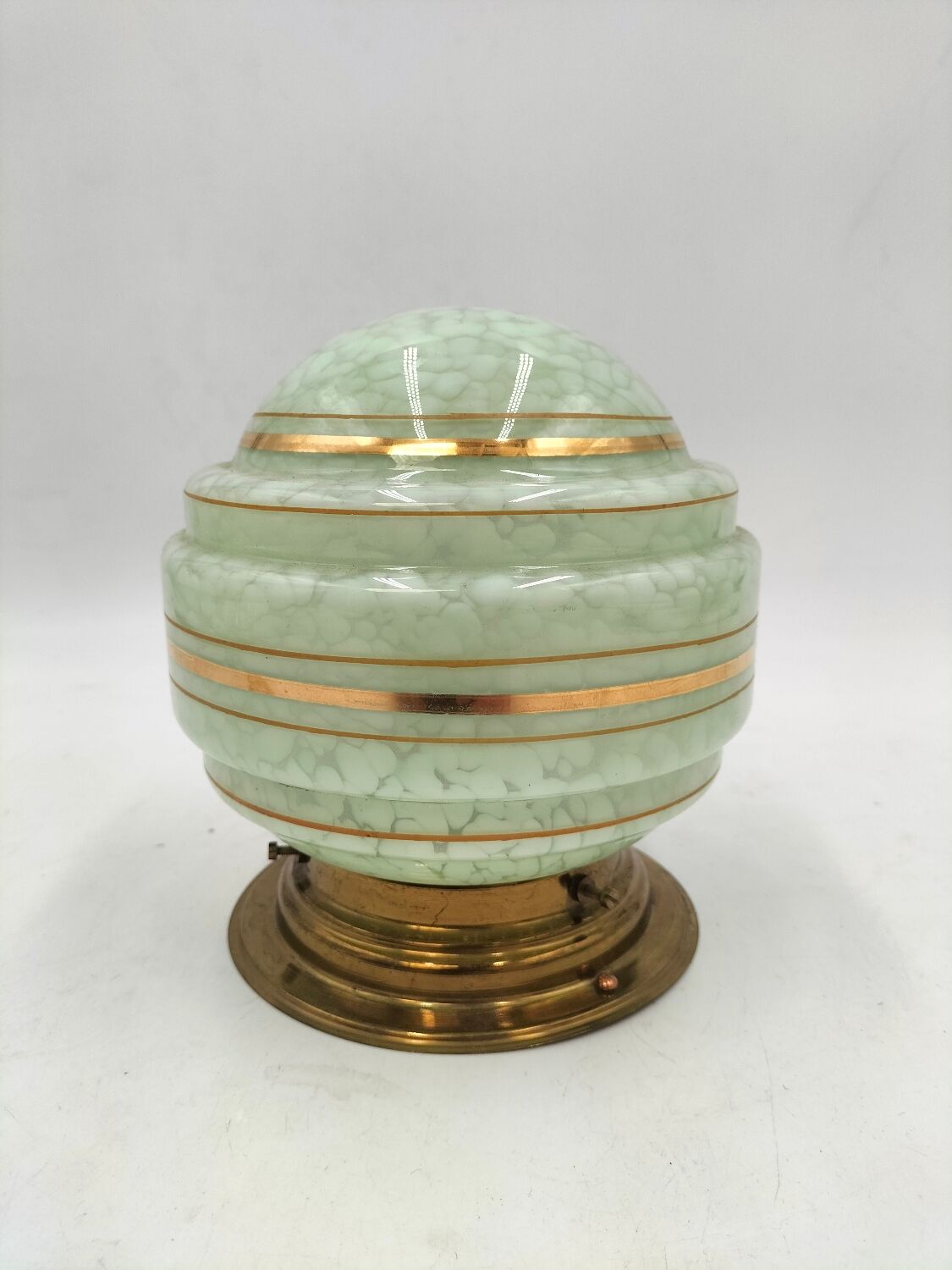 Clichy glass ceiling light