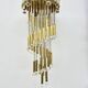 Mid-century design hanging lamp by Ernst Palme , Germany , 1970s