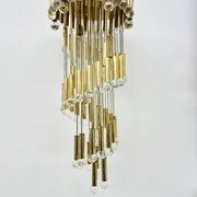 Mid-century design hanging lamp by Ernst Palme , Germany , 1970s