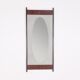 Vintage 60's wall mirror in rosewood italian design